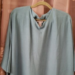 Soft pale blue sweater